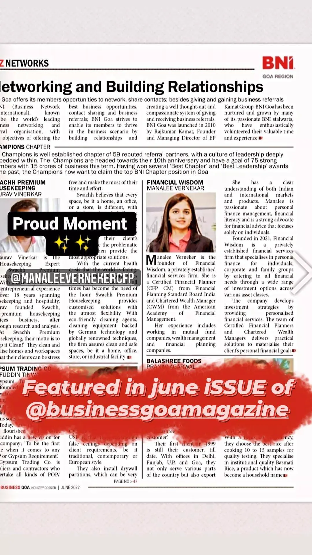 Business Goa feature